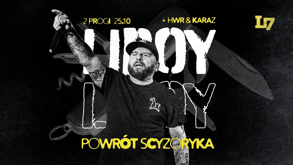 Baner promujący wydarzenie. Nazwa wydarzenia i data.