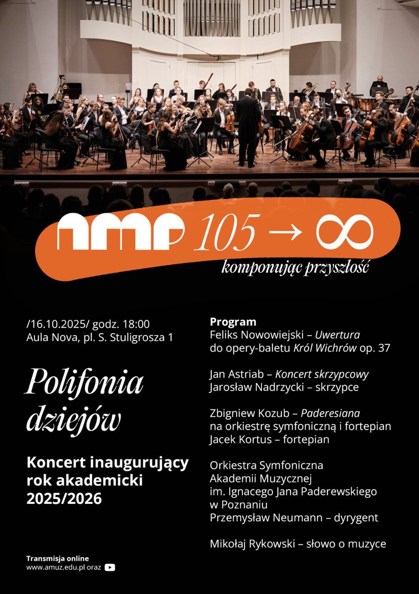 Baner promujący wydarzenie. Nazwa wydarzenia i data.