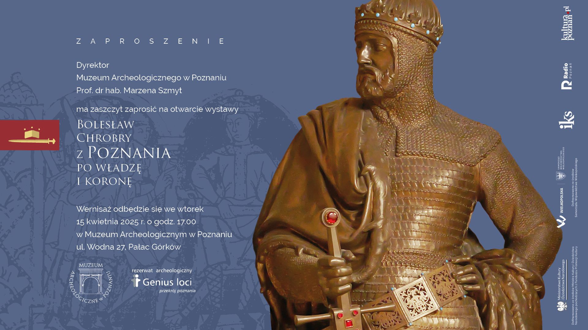 Baner promujący wydarzenie. Nazwa wydarzenia i data.