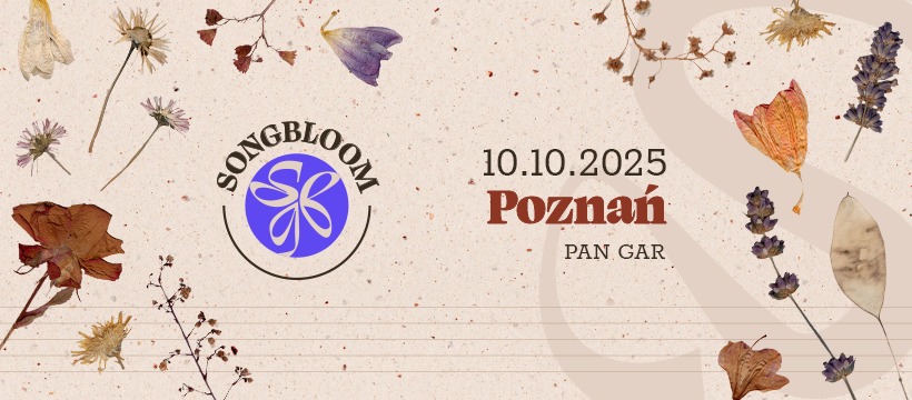 Baner promujący wydarzenie. Nazwa wydarzenia i data.