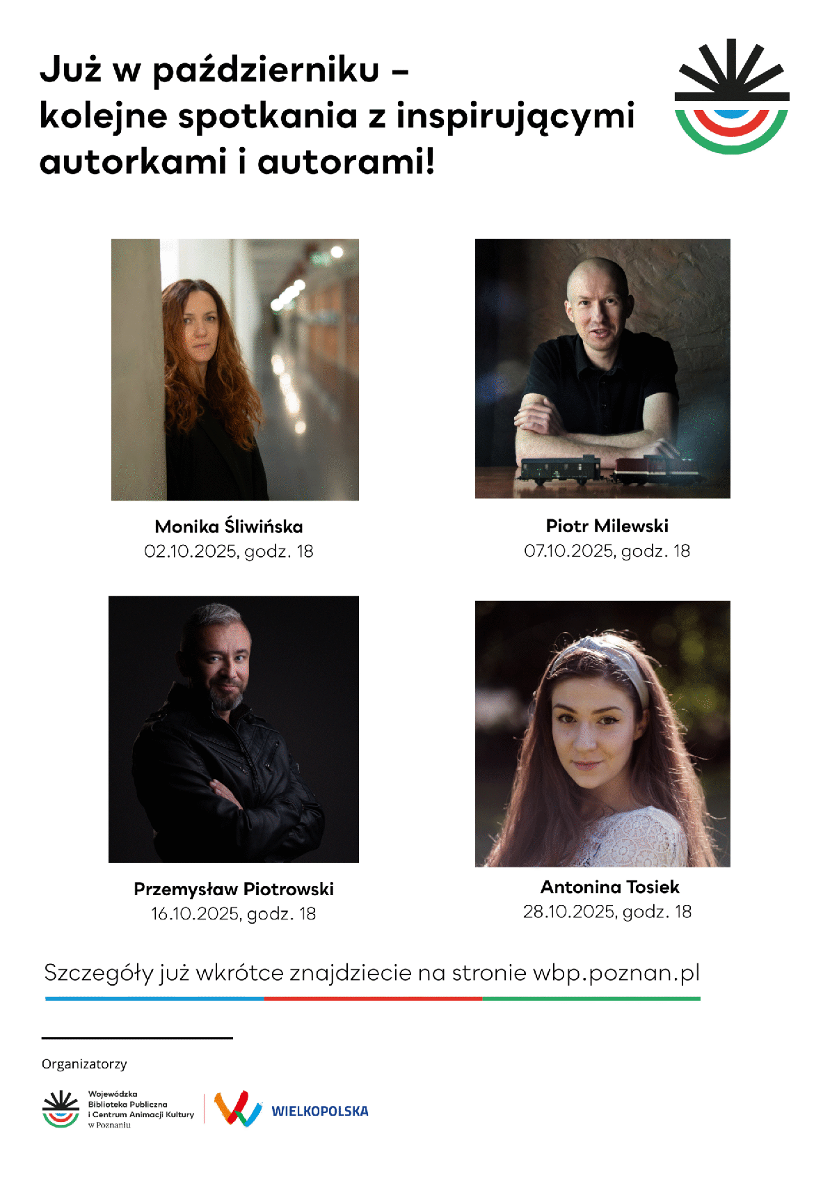 Baner promujący wydarzenie. Nazwa wydarzenia i zdjęcie artystów.