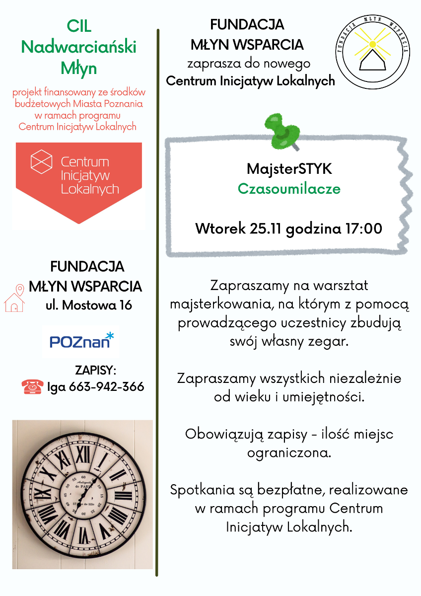 Baner promujący wydarzenie. Nazwa wydarzenia i data.