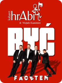 Baner z nazwą wydarzenia. Zdjęcie osób artystycznych.