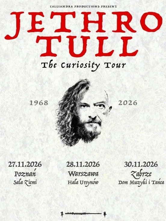 Baner promujący wydarzenie. Nazwa wydarzeania i zdjęcie osoby artystycznej.