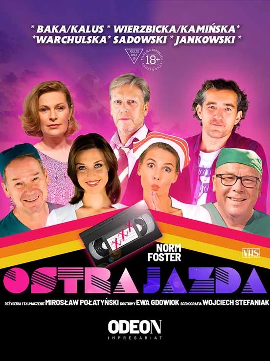 Baner promujący wydarzenie. Nazwa wydarzenia i zdjęcie artystów.