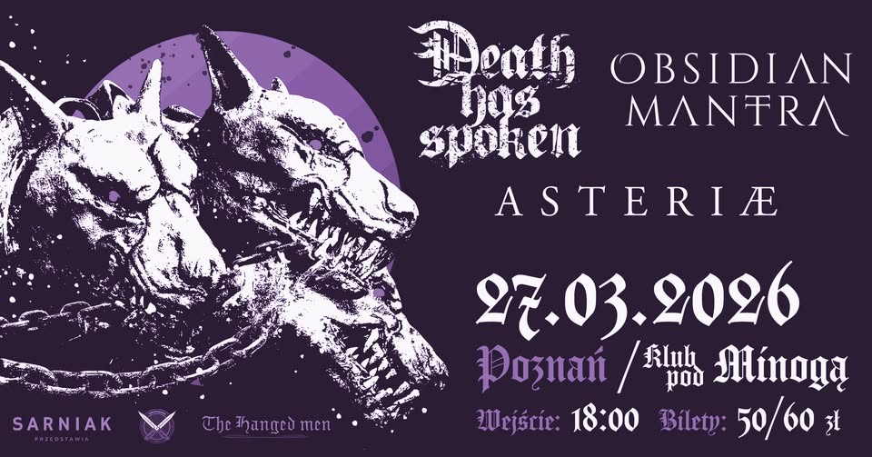 Baner z nazwą wydarzenia i datą.