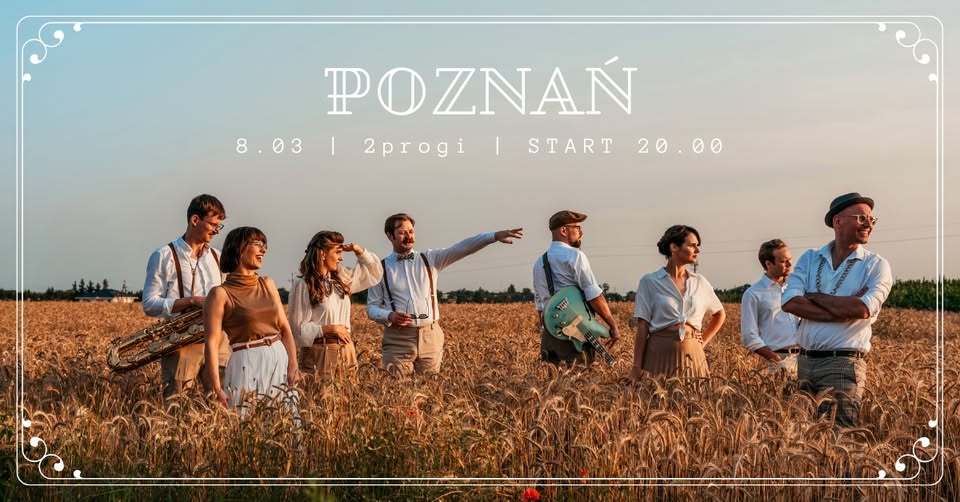 Baner promujący wydarzenie. Nazwa wydarzenia, data i zdjęcie Artystek.