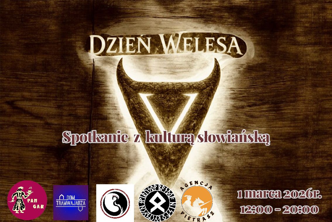 Baner promujący wydarzenie. Nazwa wydarzeania.