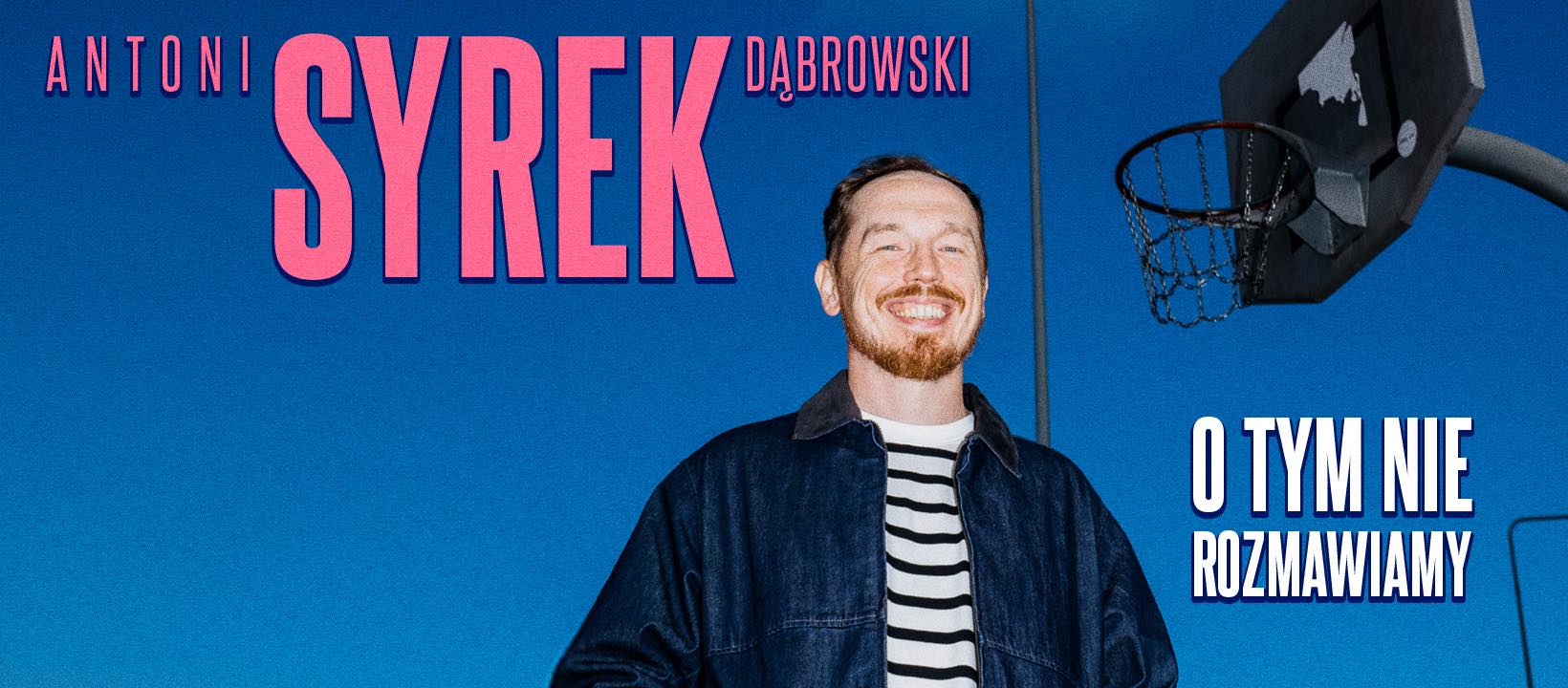 Baner promujący wydarzenie. Nazwa wydarzenia i zdjęcie osoby artystycznej.