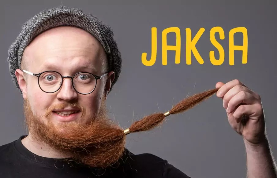 Baner promujący wydarzenie. Nazwa wydarzenia i zdjęcie osoby artystycznej.