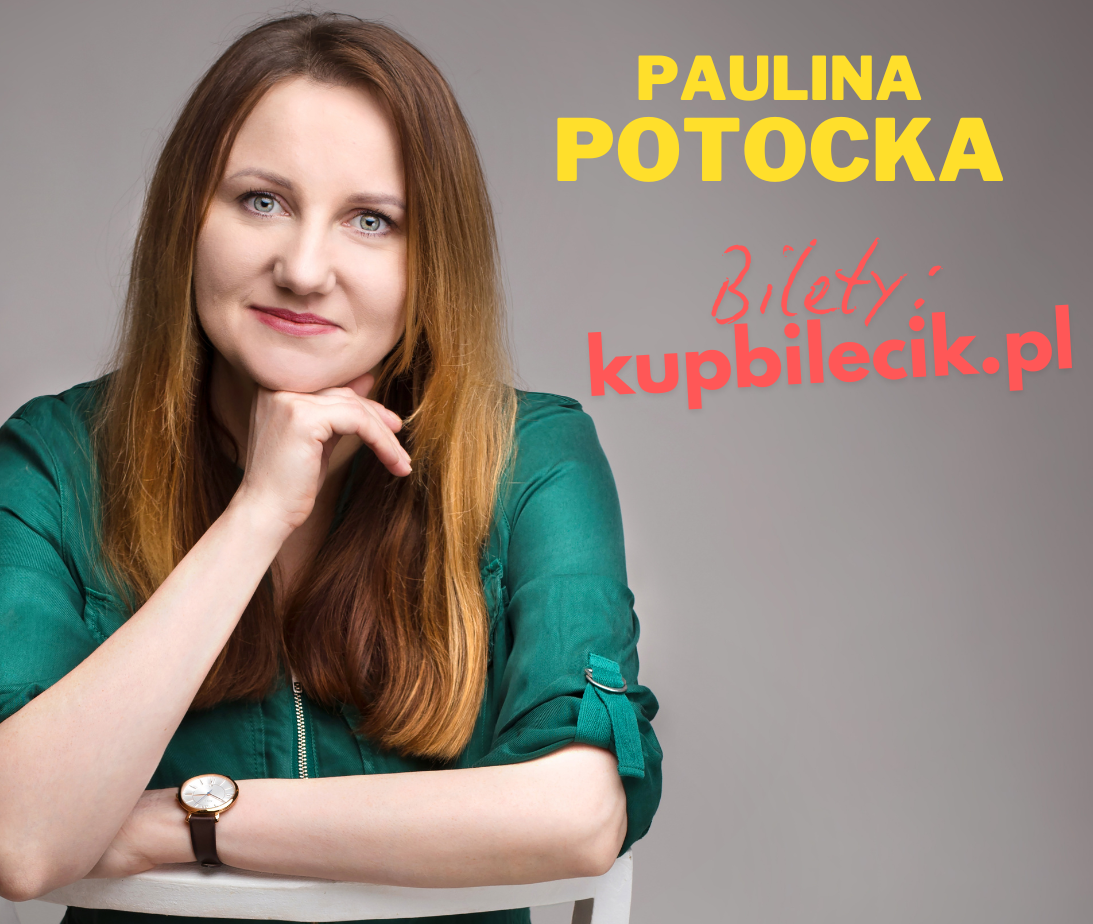 Baner promujący wydarzenie. Nazwa wydarzenia i zdjęcie osoby artystycznej.