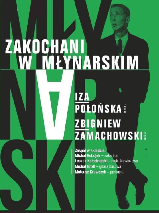 Baner promujący wydarzenie. Nazwa wydarzenia i zdjęcie osoby artystycznej.