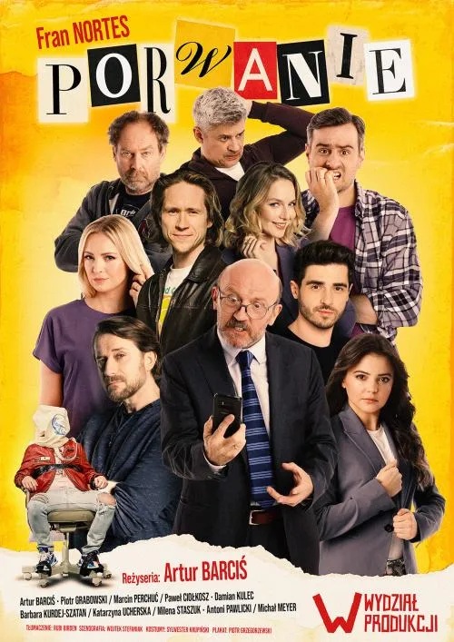 Baner promujący wydarzenie. Nazwa wydarzenia i zdjęcie artystów.