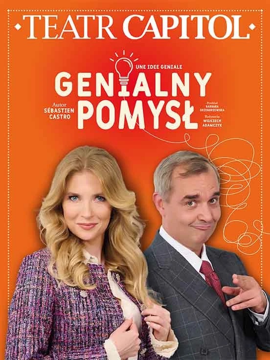 Baner promujący wydarzenie. Nazwa wydarzenia i zdjęcie osób artystycznych.