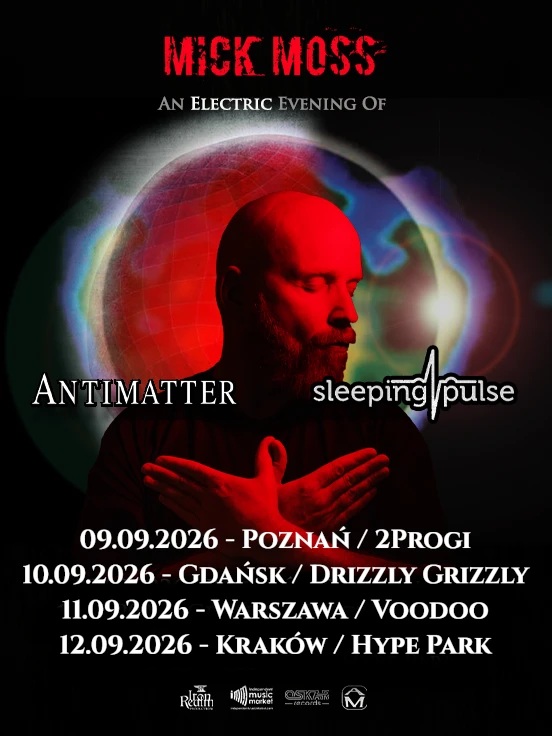 Baner promujący wydarzenie. Nazwa wydarzenia i zdjęcie osoby artystycznej.