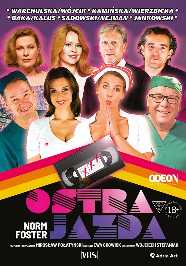 Baner promujący wydarzenie. Nazwa wydarzenia i zdjęcie osób artystycznych.