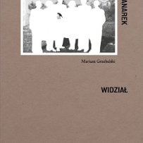 Brązowa okładka książki z motywem negatywu fotografii.