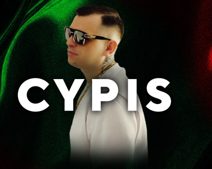 Raper, a na nim napis Cypis.