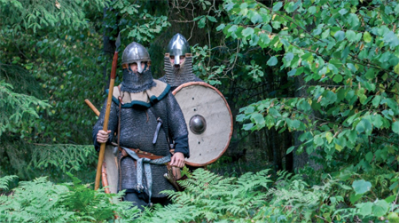 Członkowie stowarzyszenia Pera Sudinoi - Synowie Jaćwieży