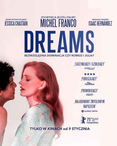 Na białym tle para mężczyzny i kobiety zbliżających się do pocałunku.