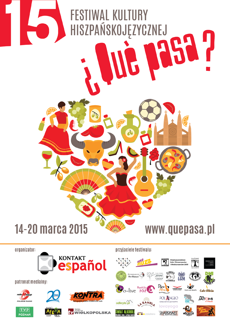 Festiwal Kultury Hiszpańskojęzycznej - plakat