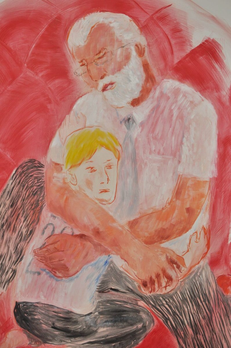 Jedna z prac Patryka Różyckiego.