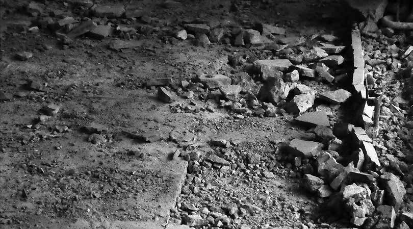 Jedna z prac artysty.