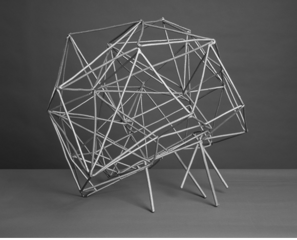 Julian Boss-Gosławski, Struktura, metal spawany, 64,5 x 81 x 70 cm, fot. W. Idźkowski