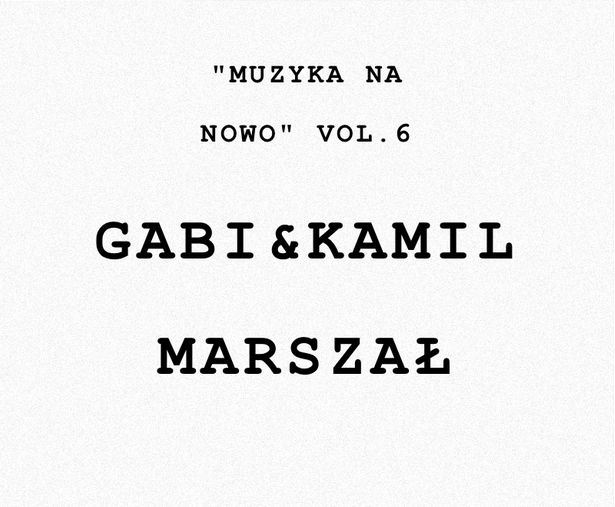 Na białym tle czarne napisy, które informują o koncercie.