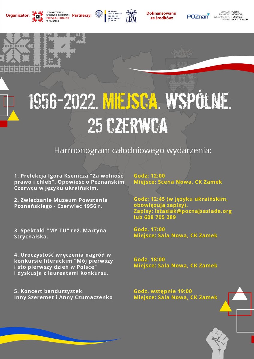 Na grafice plakat wydarzenia.
