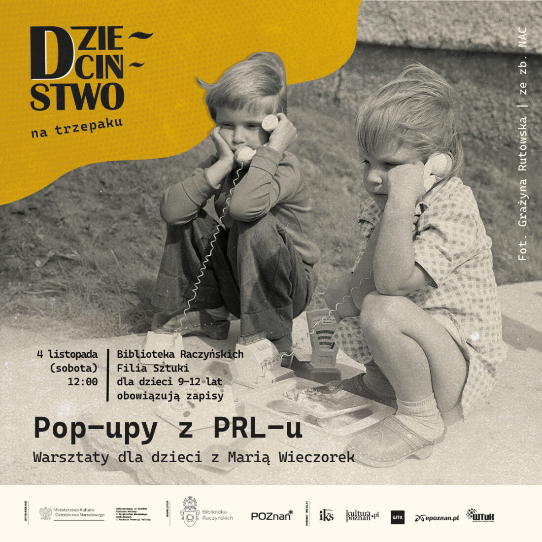 Na grafice plakat promujący wydarzenie.