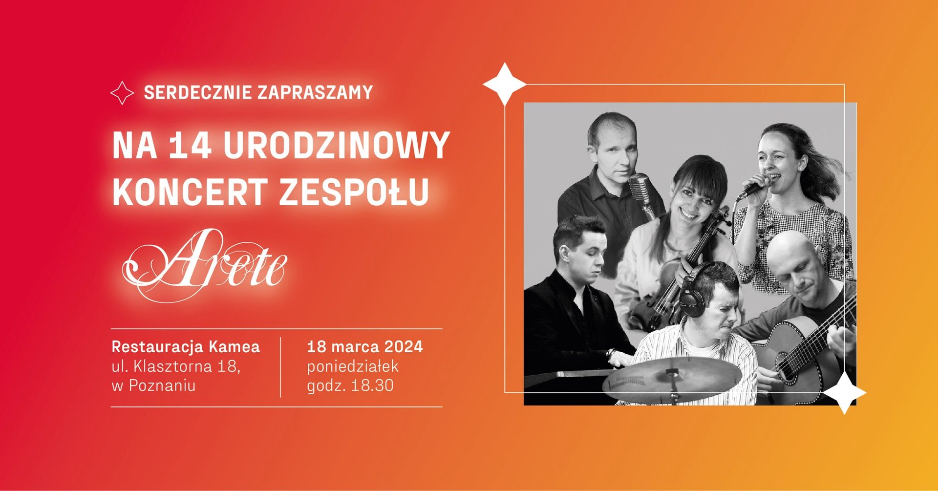 Na grafice plakat wydarzenia.