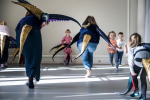 Na zdjęciu fragment przedstawienia.