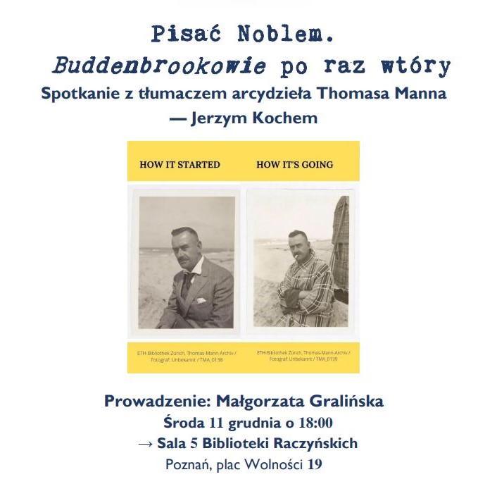 Na grafice plakat promujący wydarzenie.
