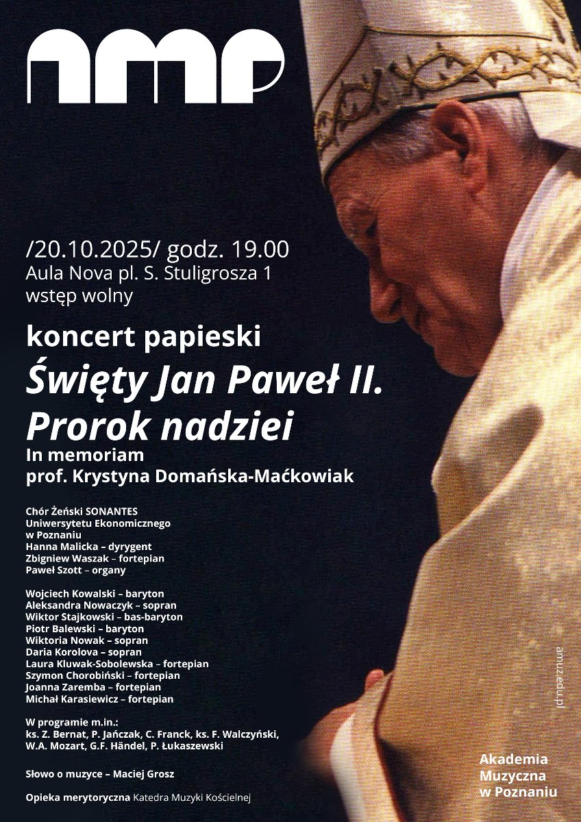 Na grafice plakat wydarzenia.