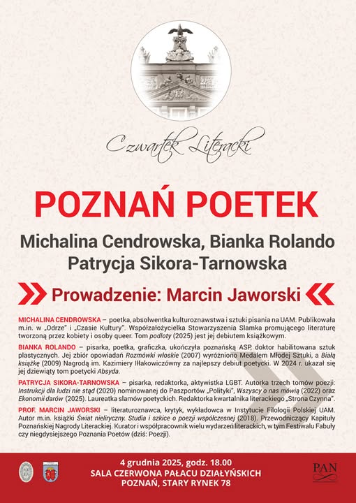 Na grafice plakat wydarzenia.