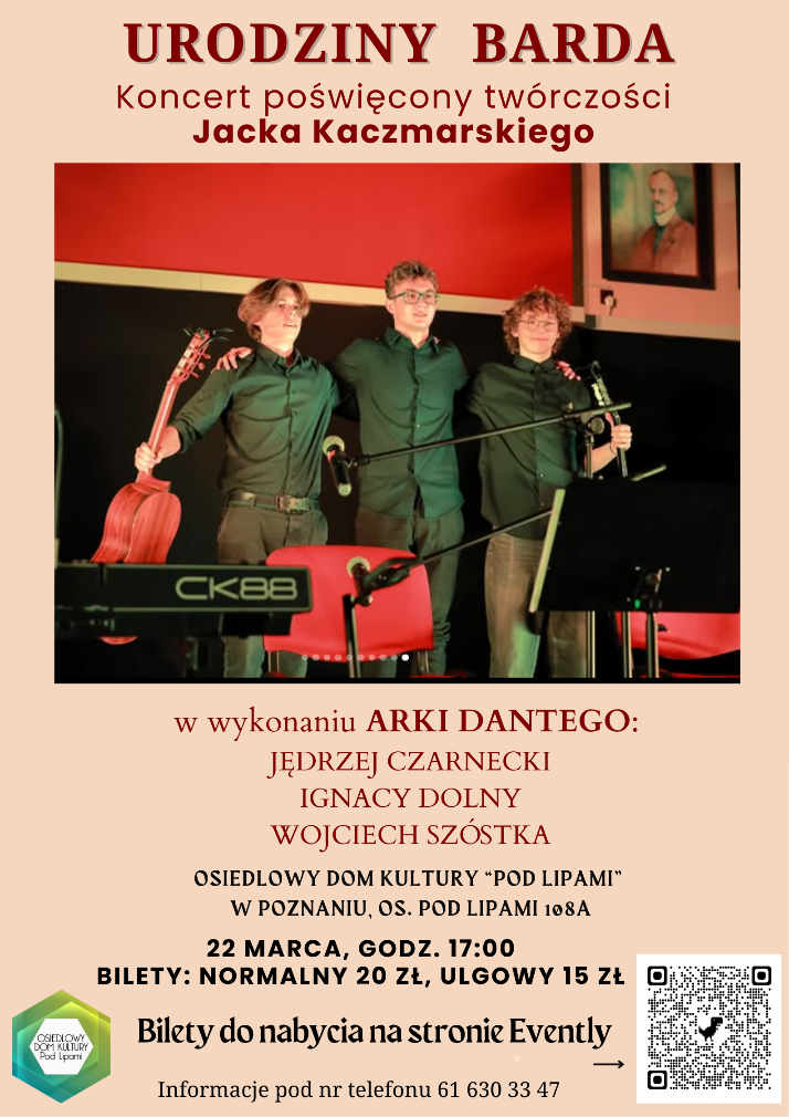 Na grafice plakat wydarzenia.