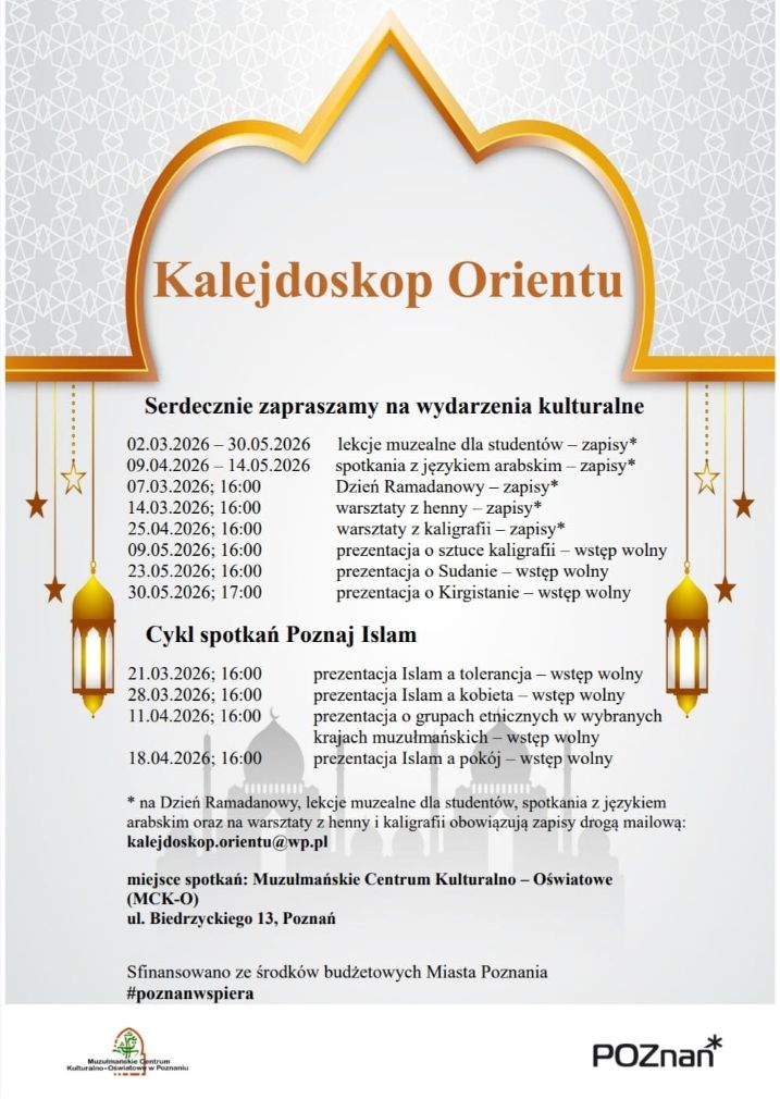 Na grafice plakat wydarzenia.