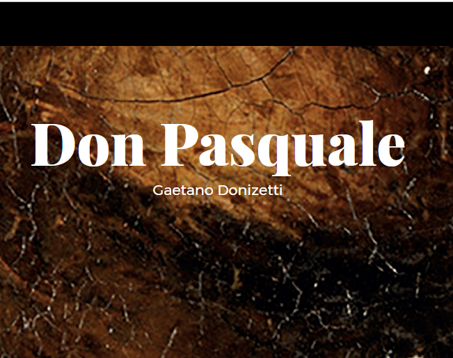 na pierwszym planie grafiki tytuł i dane autora opery, tło stanowi popękana beżowo-brazowa płaszczyzna.