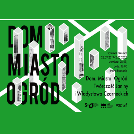 Czarne napisy na zielonym tle