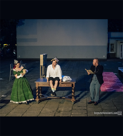 kadr ze spektaklu, fot. Krzysztof Winciorek