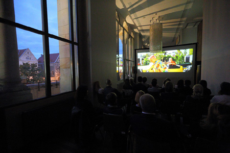 kino w przestrzeni Zamku