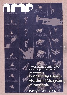 Plakat utrzymany w starej stylistyce, ziarniste zdjęcie - kolaż wielu zdjęć roślin, na nich napisy informujące o wydarzeniu.