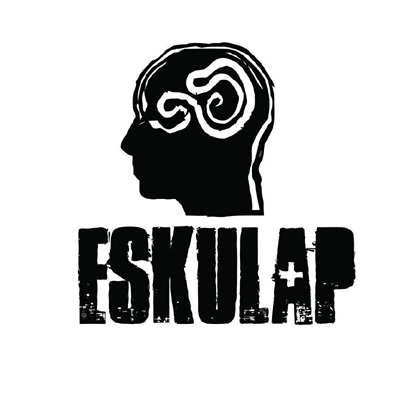 Logo klubu - czarna twarz z profilu