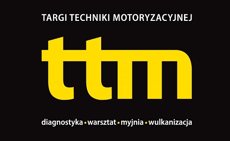 żółty napis TTM na czarnym tle