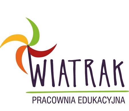 logo pracowni edukacyjnej Wiatrak