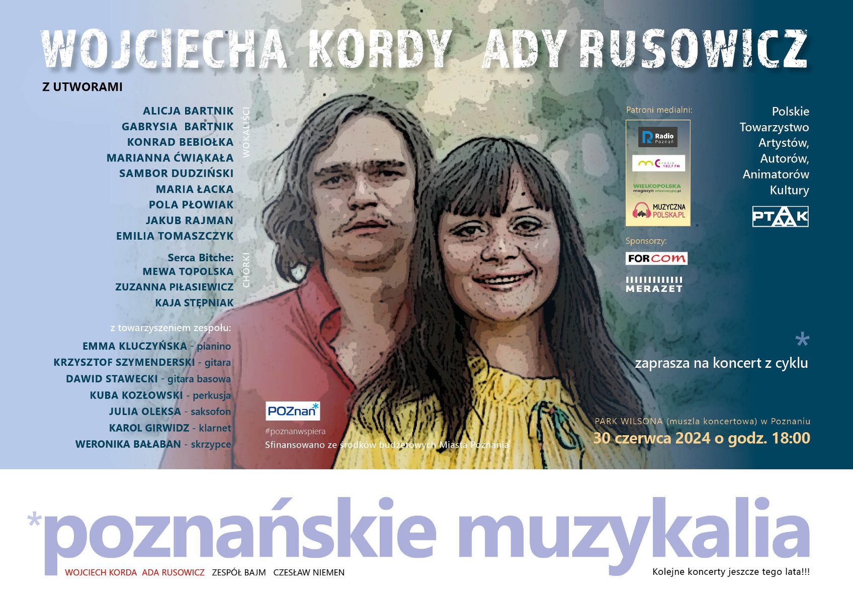 Baner promujący wydarzenie. Nazwa wydarzenia i data.
