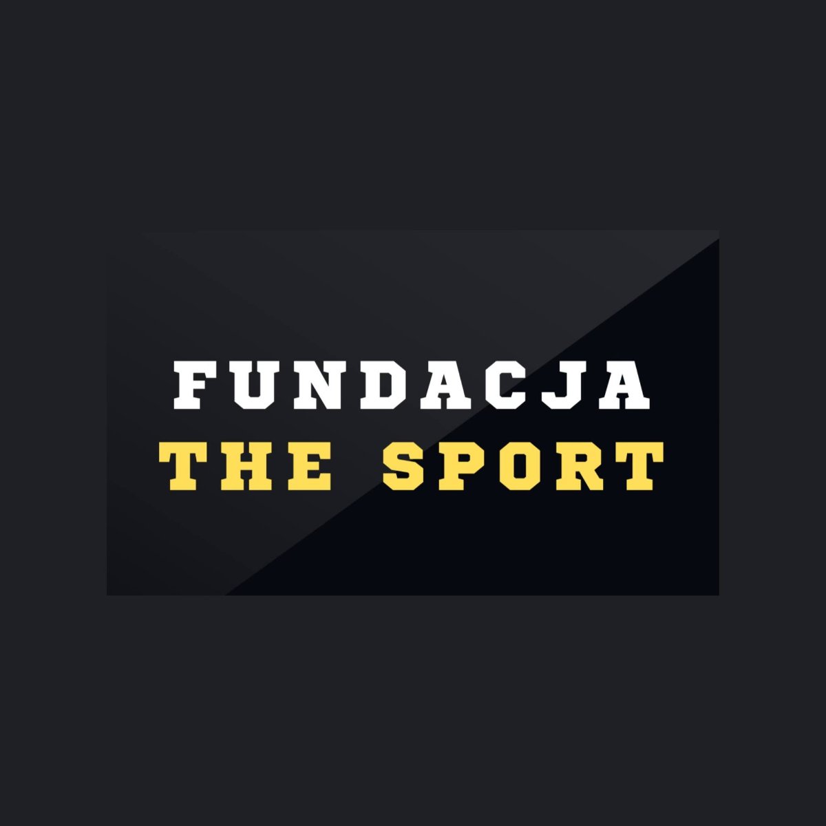 Logotyp Fundacji The Sport