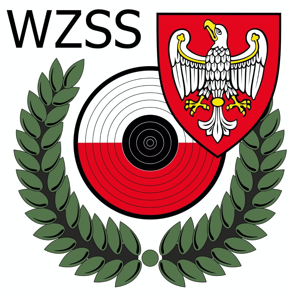 Logotyp Wielkopolskiego Związku Strzelectwa Sportowego