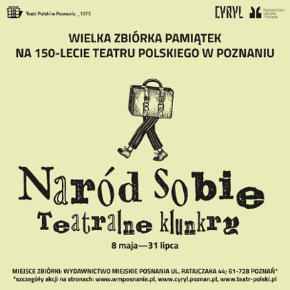 Mały staroświecki rysunek - nogi ubrane w eleganckie spodnie i buty, a znad nóg wystaje duża walizka.